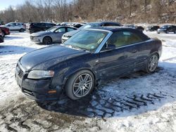 Audi A4 salvage cars for sale: 2009 Audi A4 2.0T Cabriolet Quattro