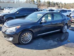 Salvage cars for sale at Exeter, RI auction: 2015 Hyundai Equus Signature