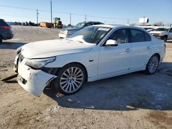 Salvage cars for sale at Oklahoma City, OK auction: 2010 BMW 550 I