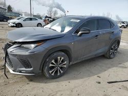 Salvage cars for sale at Pekin, IL auction: 2019 Lexus NX 300 Base