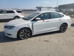 Salvage cars for sale at Fredericksburg, VA auction: 2015 Chrysler 200 S