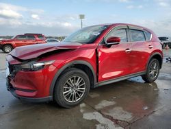 Salvage cars for sale at Grand Prairie, TX auction: 2017 Mazda CX-5 Touring