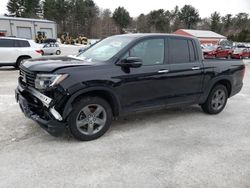 Salvage cars for sale at Mendon, MA auction: 2023 Honda Ridgeline RTL-E