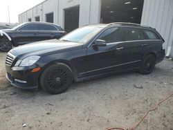 Salvage cars for sale at Jacksonville, FL auction: 2013 Mercedes-Benz E 350 4matic Wagon