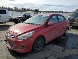 Salvage cars for sale at Windham, ME auction: 2014 Hyundai Accent GLS