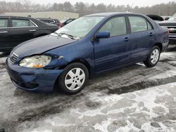 Salvage cars for sale at Exeter, RI auction: 2005 Toyota Corolla CE