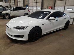 Salvage cars for sale at Blaine, MN auction: 2016 Tesla Model S