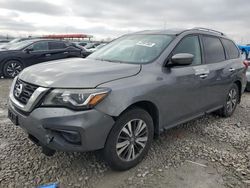 Nissan salvage cars for sale: 2017 Nissan Pathfinder S