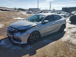 Salvage cars for sale at Colorado Springs, CO auction: 2019 Honda Civic Sport