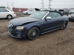 Salvage cars for sale at Elgin, IL auction: 2011 Audi S5 Prestige