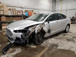 Salvage cars for sale at Milwaukee, WI auction: 2014 Ford Fusion S