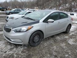 Salvage cars for sale at Marlboro, NY auction: 2016 KIA Forte LX