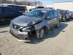 Salvage cars for sale at Spartanburg, SC auction: 2019 Nissan Sentra S