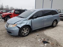 Salvage cars for sale at Lawrenceburg, KY auction: 2011 Honda Odyssey EXL