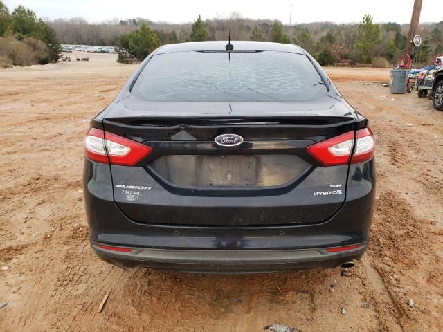 2016 Ford Fusion SE Hybrid