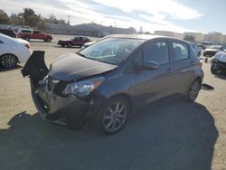 Salvage cars for sale at Martinez, CA auction: 2012 Toyota Yaris