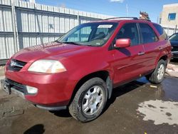 Salvage cars for sale at auction: 2002 Acura MDX Touring