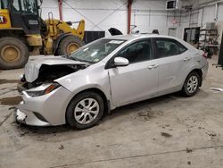 2015 Toyota Corolla L en venta en Center Rutland, VT