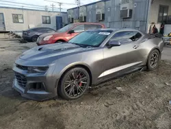 Chevrolet Camaro salvage cars for sale: 2017 Chevrolet Camaro ZL1