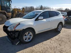 Salvage cars for sale at Chalfont, PA auction: 2013 Nissan Rogue S