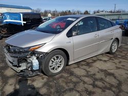 Salvage cars for sale at Pennsburg, PA auction: 2017 Toyota Prius Prime