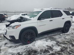 Salvage cars for sale at Fredericksburg, VA auction: 2020 Chevrolet Traverse Premier