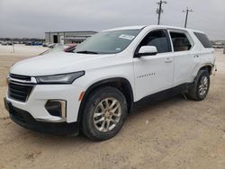 Salvage cars for sale at San Antonio, TX auction: 2023 Chevrolet Traverse LS