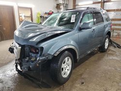 Salvage cars for sale at Pekin, IL auction: 2012 Ford Escape Limited