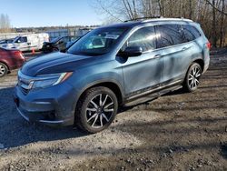 Salvage cars for sale at Arlington, WA auction: 2021 Honda Pilot Touring