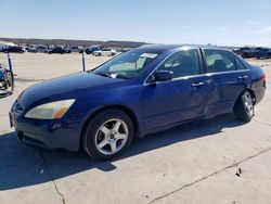 Carros salvage sin ofertas aún a la venta en subasta: 2005 Honda Accord EX