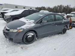 Salvage cars for sale from Copart Cookstown, ON: 2010 Honda Civic EXL