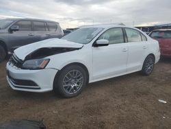 Salvage cars for sale at Brighton, CO auction: 2017 Volkswagen Jetta S