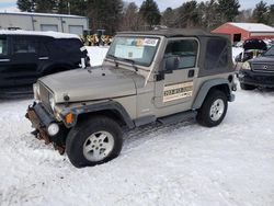 Salvage vehicles for parts for sale at auction: 2004 Jeep Wrangler / TJ Sport