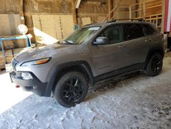 Salvage cars for sale at Rapid City, SD auction: 2018 Jeep Cherokee Trailhawk