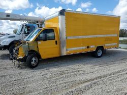 Salvage trucks for sale at Arcadia, FL auction: 2022 GMC Savana Cutaway G3500