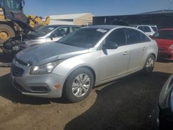 Carros salvage a la venta en subasta: 2015 Chevrolet Cruze LS