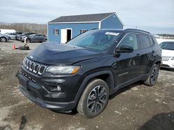 Salvage cars for sale at Assonet, MA auction: 2023 Jeep Compass Limited