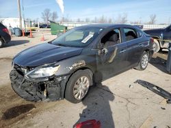 Salvage cars for sale at Pekin, IL auction: 2017 Nissan Sentra S