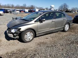 Salvage cars for sale at Hillsborough, NJ auction: 2006 Honda Civic Hybrid