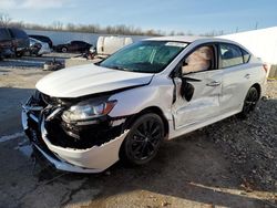 Salvage cars for sale at Louisville, KY auction: 2017 Nissan Sentra S