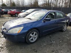 Honda Accord salvage cars for sale: 2004 Honda Accord EX