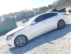 Salvage cars for sale at Ellenwood, GA auction: 2015 Hyundai Genesis 3.8L