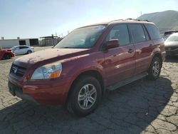 Honda Pilot salvage cars for sale: 2005 Honda Pilot EX