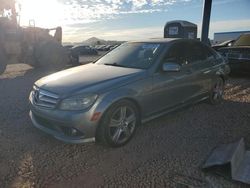 Salvage cars for sale at Phoenix, AZ auction: 2010 Mercedes-Benz C300