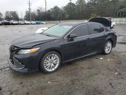 Salvage cars for sale at Savannah, GA auction: 2020 Toyota Camry XLE