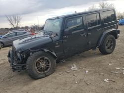 Salvage cars for sale at Baltimore, MD auction: 2016 Jeep Wrangler Unlimited Sahara