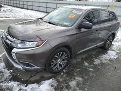 Salvage cars for sale at Arlington, WA auction: 2017 Mitsubishi Outlander ES