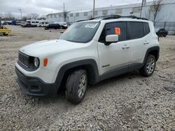 Jeep Renegade Latitude salvage cars for sale: 2017 Jeep Renegade Latitude