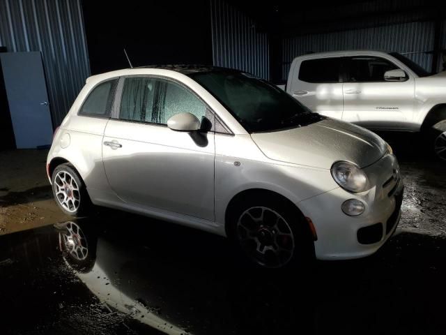 2012 Fiat 500 Sport