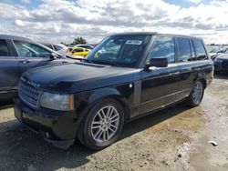 Salvage cars for sale at Antelope, CA auction: 2010 Land Rover Range Rover HSE